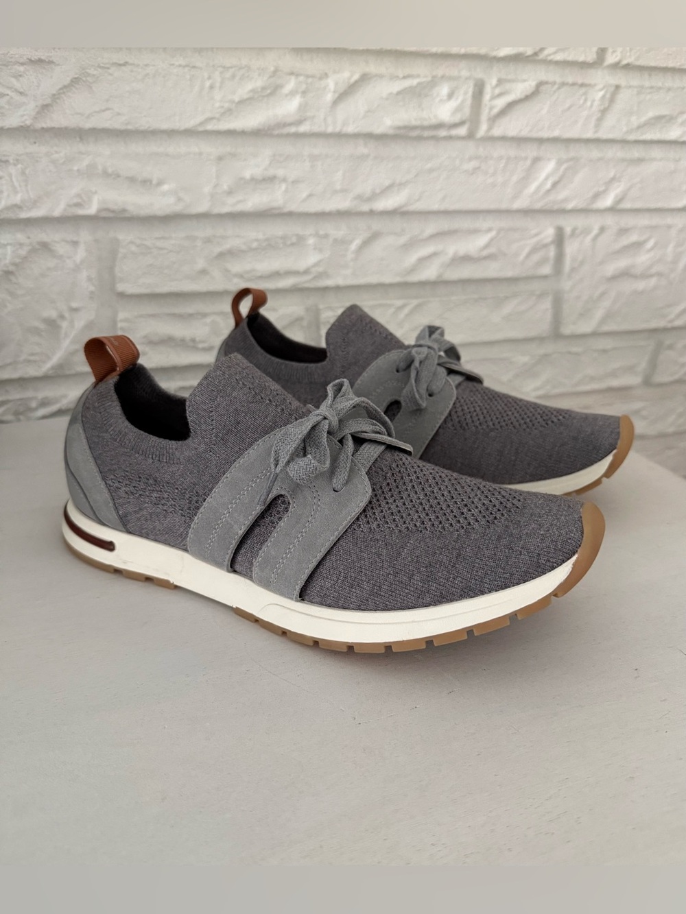LORO PIANA Men's 360 LP Walk Wish Sneakers Summer Walk - New - Size 45 - 12D US